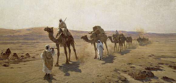 The Ancient Trade Routs in Saud Arabia